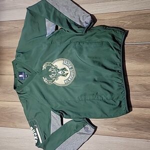 CARL BANKS MILWAUKEE BUCKS PULLOVER SWEATER SIZE MEDIUM MENS